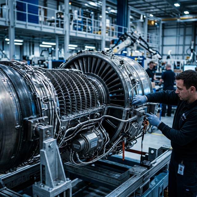 Precision aerospace engineering with turbine technology